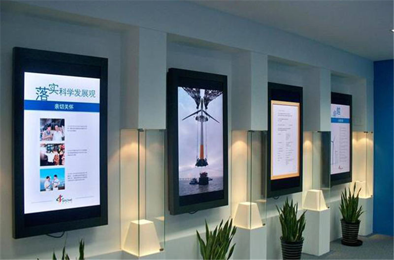 55寸 室內(nèi)壁掛廣告機