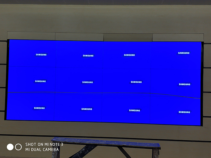 武漢某大學(xué)55寸3x4，55寸2x3